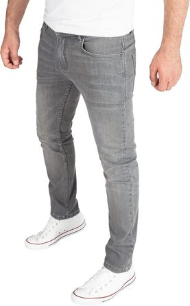 Чоловічі джинси WOTEGA Alistar Slim Fit (32W/30L, сірі (Steel Gray 184005))