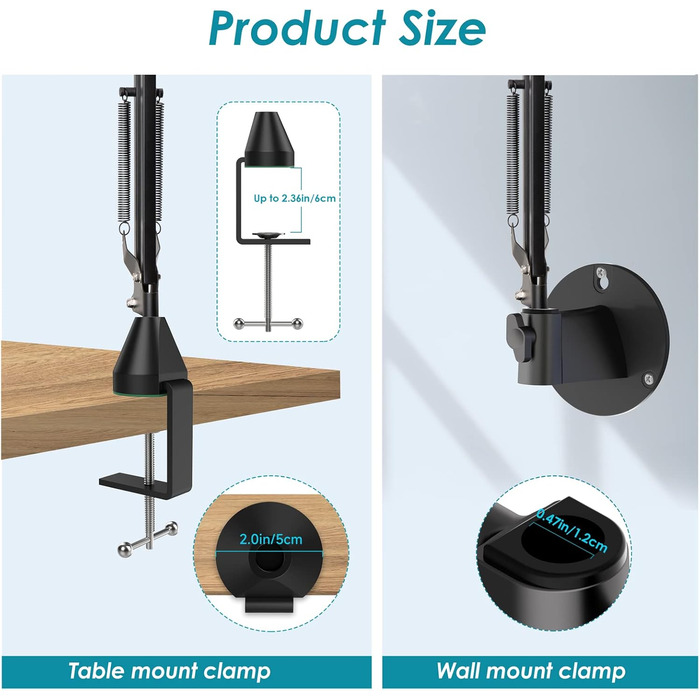 Кріплення для мікрофона YOUSHARES з металевою клямкою та поп-фільтром для Shure MV7