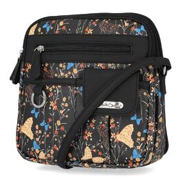 Сумка жіноча кросбоді MultiSac Briarcliff Floral міні з блискавкою
