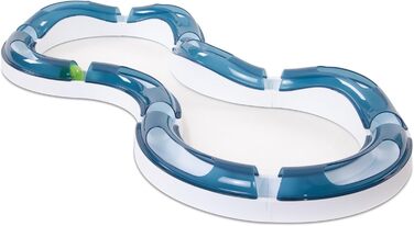 Catit Design Senses Play Track, Super Roller, including glow-in-the-dark ball, for cats, 1 piece (1 pack)