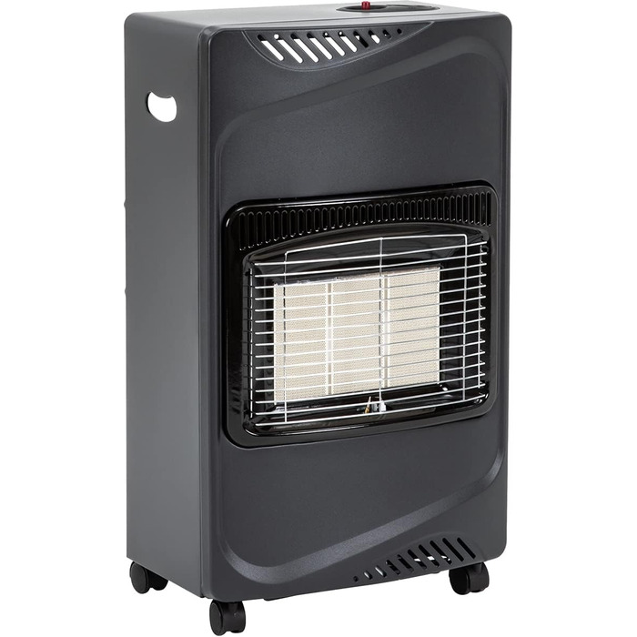 Газовий обігрівач Heidenfeld Inferno GH100 | 3 роки гарантії, 4200 Вт, для приміщень, газ до 15 кг,(Газовий балон не входить у комплект)