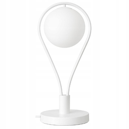 Настільна лампа Ledigo Milano Rosa, біла, 40 Вт