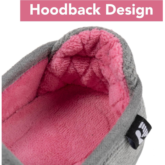 Жіночі капці RockDove з двокольоровим дизайном, знімною устілкою, сірі та рожеві, 39 EU