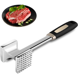 Рубессія М'ясорубка-Клопфер: подвійний молоток для м'яса, подрібнювач для стейків, курки, свинини та шніцелів