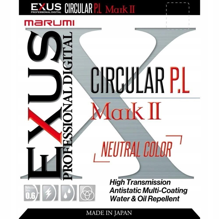 Поляризаційний фільтр Marumi EXUS Mark II CPL 49mm HD Slim