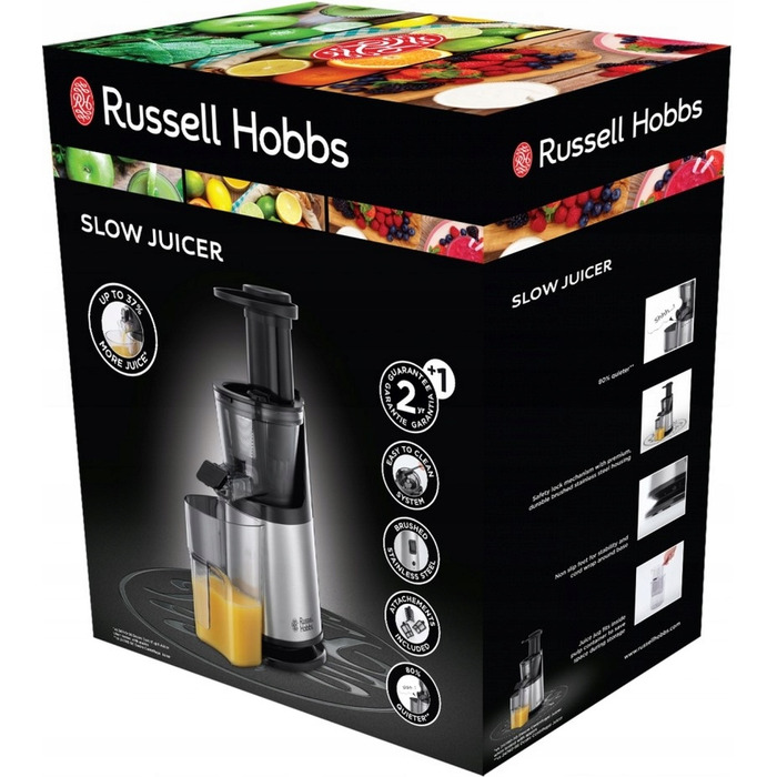 Вертикальна шнекова соковижималка Russell Hobbs 25170-56, 150 Вт