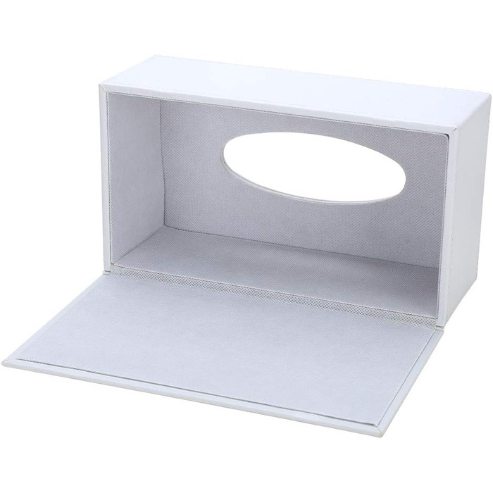 KINGFOM™ Коробка для серветок прямокутної форми для дому/офісу/автомобіля (Білий)