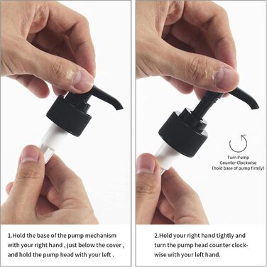 Набір дозаторів для душу Goyiseе, 3 шт, сірий (для мила та шампуню)