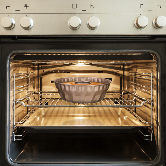 Relaxdays Bundt Cake Pan in Beige