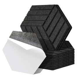 колір: гексагональний метод шлієрена (чорно-білий)