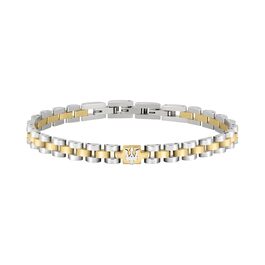Браслет чоловічий Maserati Jewels з нержавіючої сталі, 21 см, сріблястий (JM320AST08)