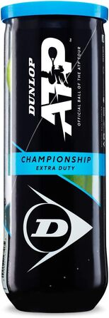 Тенісні м'ячі Dunlop ATP Championship, 12 шт. у банці