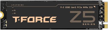 TEAMGROUP T-Force Z540 2TB NVMe SSD Gen5 з DRAM Cache - ігровий накопичувач PCIe 3D TLC NAND 12400/11800 MB/s