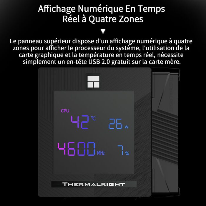 TR Phantom Spirit 120 EVO: цифровий кулер для CPU з дисплеєм, 7 теплових трубок, підтримка AM4/AM5/Intel lga1851/1700/1150/1151/1200/2011