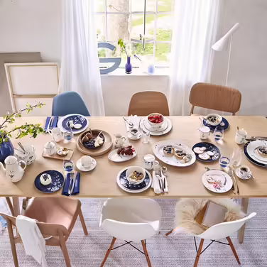 Цукорниця Villeroy & Boch Vieux Luxembourg, преміум порцеляна, біло-синя