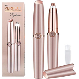 Електричний тример для брів для жінок. Безболісний тример для брів, обличчя, тіла, губ та підборіддя. Тример для видалення волосся для жінок