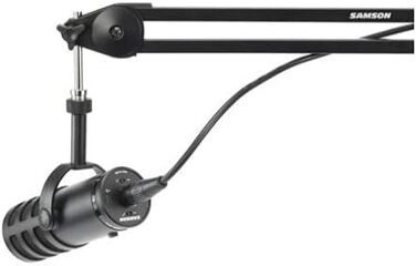 Мікрофон Samson Q9U - XLR/USB для трансляцій та запису звуку