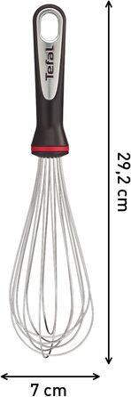 Віночок кухонний Tefal Ingenio INOX, нержавіюча сталь 35.15 x 9.2 x 7 см