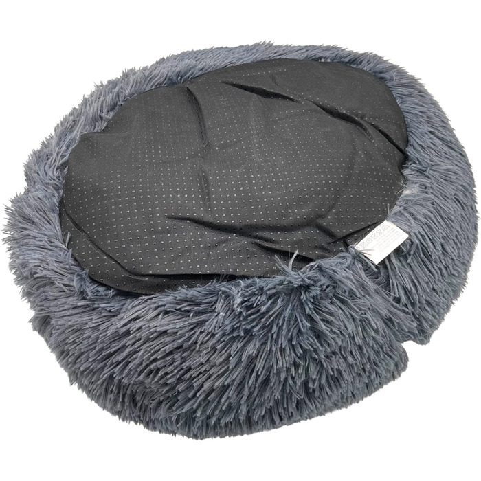 Ліжко для собак та котів Yuma Spazio, середнього та малого розміру, анти-гризельне, міцне, знімне, туркіс (35 x 50, Лондон сірий)