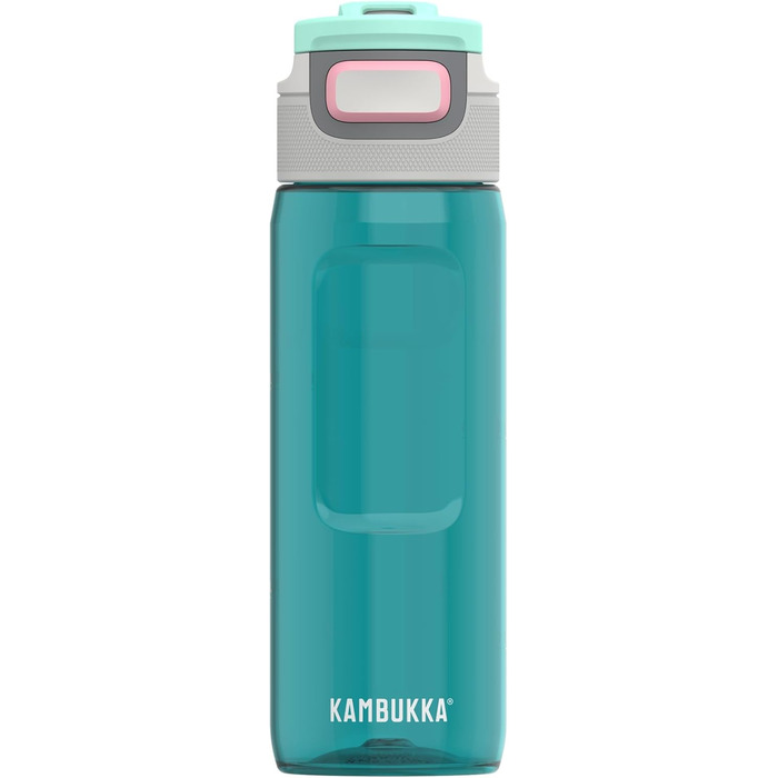Kambukka Water Bottle - ELTON Model - 500/750/ - Water Bottle - dirt and odor resistant - impact resistant - dishwasher safe - easy to clean - milliliter markings (Emerald, 500 ml)
