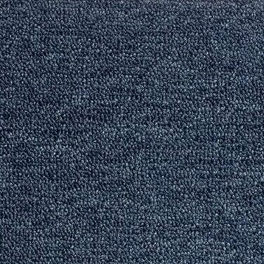 Casa Pura London Stair Treads - Non-Slip Carpet Stair Runners - 15 Piece Set or Individual - Dark Blue