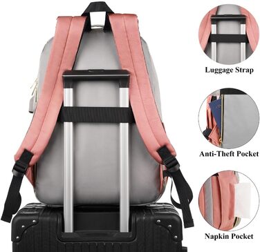 Жіночий рюкзак YAMTION: шкільний, для ноутбука 15.6