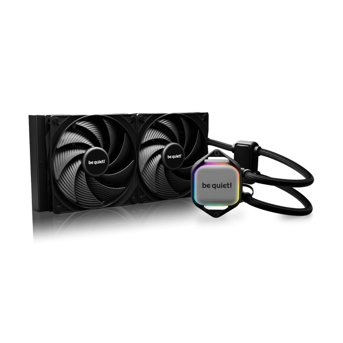 Рідинне охолодження be quiet! Pure Loop 2 280 mm ARGB з 2 PWM вентиляторами