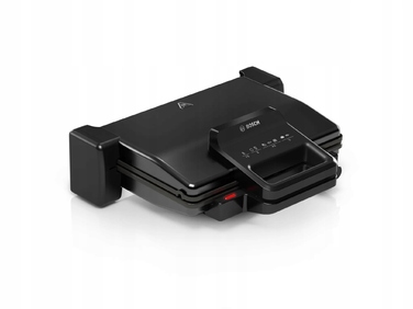 Електричний контактний гриль Bosch TCG3323, чорний, 2000 Вт