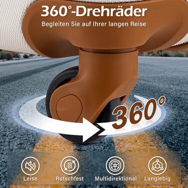 Валіза COOLIFE з жорстким корпусом, тріскачка, валіза для подорожей з TSA-замком та 4 колесами (Зелений, Набір валіз)