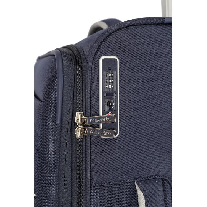Валіза Travelite MIIGO 77 см, 90-96 л, розширювана, з TSA замком, з екологічного матеріалу, колір: м'ятний