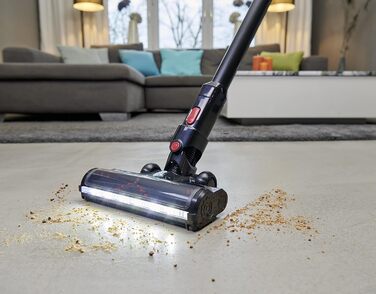 SEVERIN SEPURO акумуляторний ручний та стійковий пилосос з інноваційною технологією пилозбірників та акумулятором Einhell Power, бездротовий пилосос з мішком для алергіків, акумуляторний пилосос, мішковий варіант HV 7185