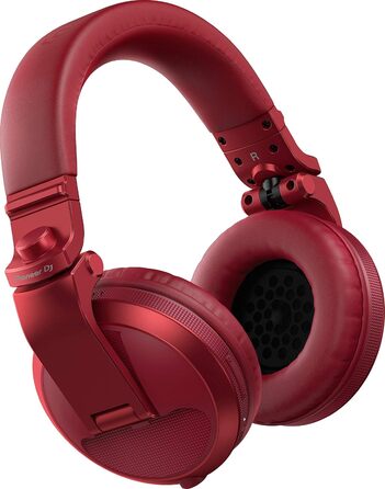 Піонер HDJ-X5-S: DJ-навушники (червоний, Bluetooth, односторонні)