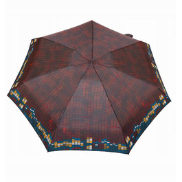 Парасолька F.P.Parasol, складана, ручна, з чохлом, багатоколірна