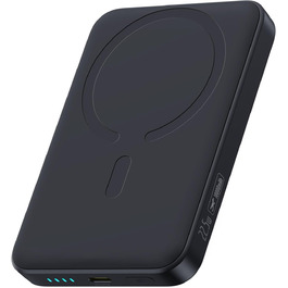 Power Bank Baseus Enerfill MagSafe 10000mAh 22.5W Чорний - Бездротова зарядка MagSafe для iPhone