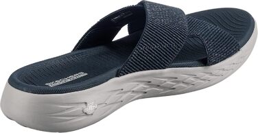 Сандалі Skechers ON-The-GO 600 Dainty Navy текстильні, 42 EU - жіночі літні босоніжки