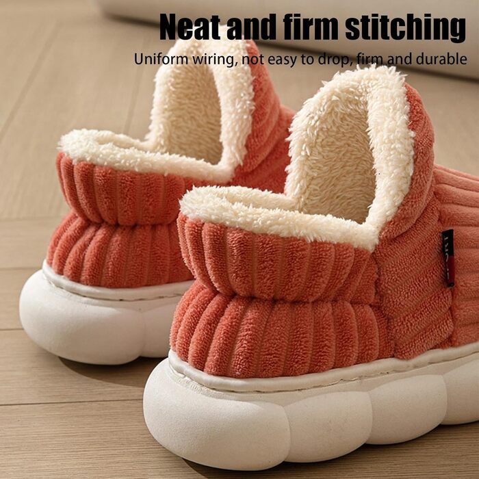 Зручні домашні тапочки для жінок на зиму, теплі, закриті, унісекс, з неслизькою підошвою, товсті, хмарні тапочки 39/40 EU, зелені