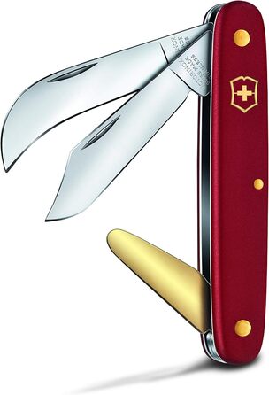 Швейцарський ніж Victorinox Okulier- und Hakenmesser 3 (червоний) - ніж для саду, квітів та землеробства