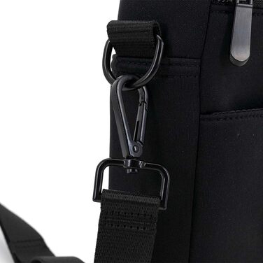 Сумка для ласощів для собак COOWONE Leckerlibeutel, з тримачем для пакетів, поясна сумка для прогулянок, тренувань, білих леопардах 2.0 (чорний 2.0)