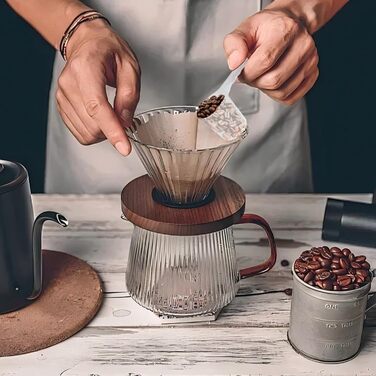 Набір мірних ложок Sinofort 14 шт. з шкалою для приготування, випічки, кави та протеїну (100мл, 70мл, 50мл, 40мл, 30мл, 20мл, 15мл, 10мл)