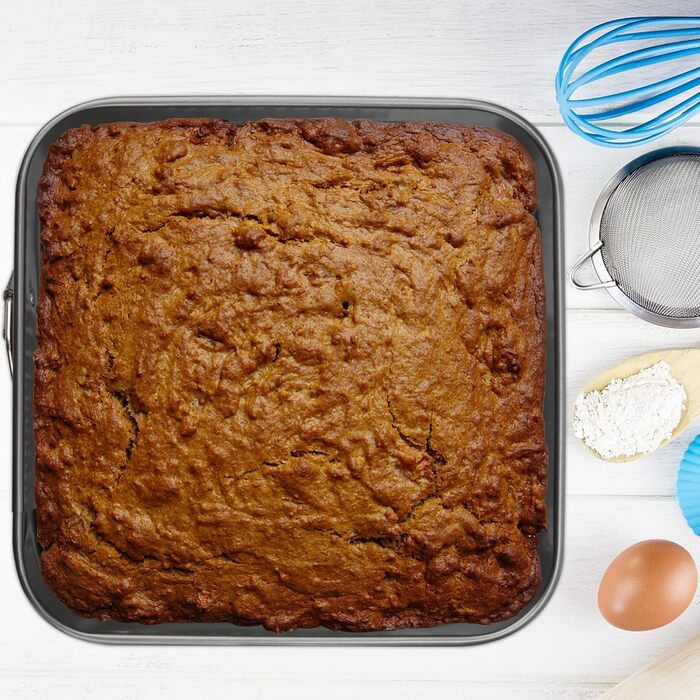 Набір форм для випічки ZOENHOU (6 шт.) - круглі, квадратні, антипригарні, висувні, для тортів та чізкейків