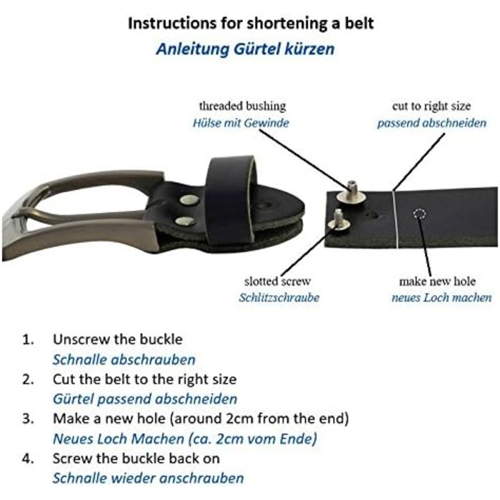 Чоловічий шкіряний ремінь Volmer® з натуральної шкіри буйвола, ширина 38 мм, колір коричневий, регульований, #Br007-02, обхват поясу 95 см, загальна довжина 110 см