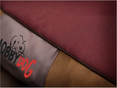 Матрац для собак Millybo - ліжко для собак, килимок для собак (70 x 50 см, Бордовий)