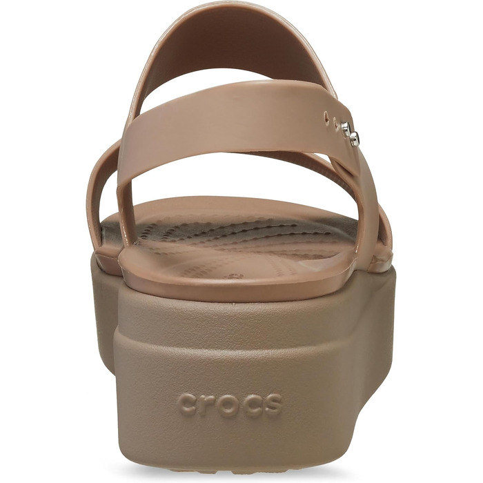Crocs Brooklyn Wedge Sandal Latte Mushroom 38/39 EU - Стильні босоніжки на танкетці