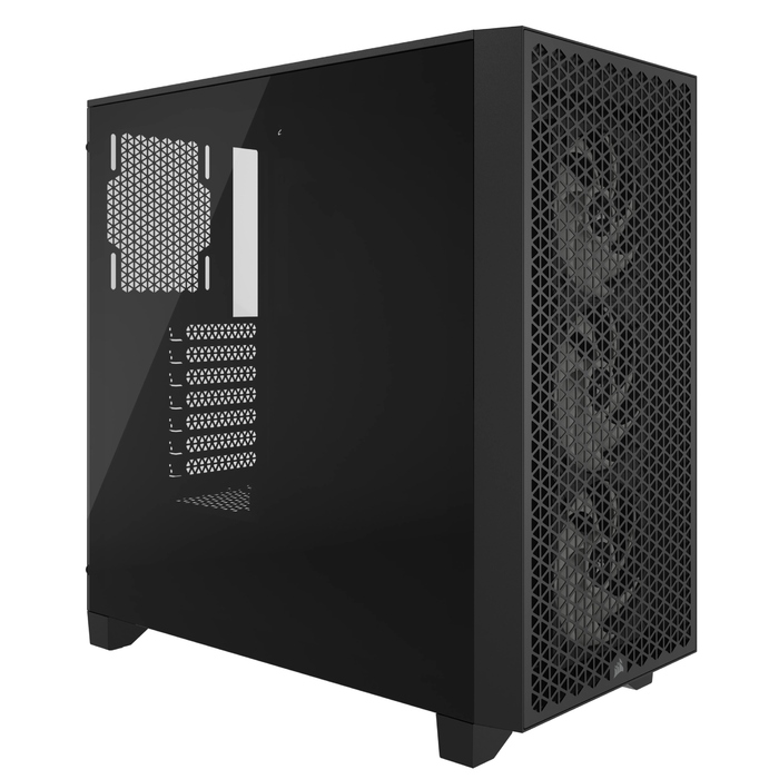 Корпус Corsair 3000D Midi Tower, чорний