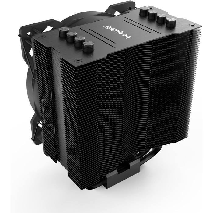 be quiet! Pure Rock 2 Black - кулер для CPU, 150W TDP, 120mm PWM, 4 теплові трубки, асиметричний дизайн