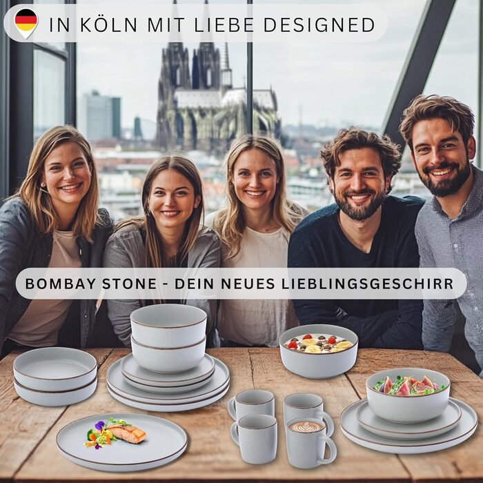 Набір керамічних мисок Sänger VALUE COLLECTION (4 шт.), 700 мл, фіолетовий, для мюслі та десертів, стійкі до подряпин, мікрохвильової печі та посудомийної машини