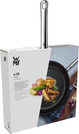 Сковорода WMF Devil, 28 см, з антипригарним покриттям, кераміка, індукційна, для всіх плит, з нержавіючої сталі, для духовки