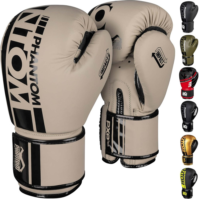 Боксерські рукавички Phantom Apex | MMA, тайський бокс | чоловічі, пісок, 14 Oz