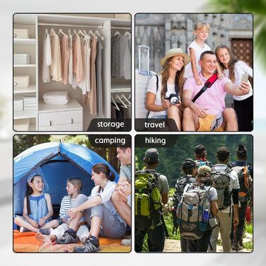 Органайзер для валізи Meowoo, набір 8 шт. (сірий): кубики для пакування, органайзери для подорожей та бізнесу