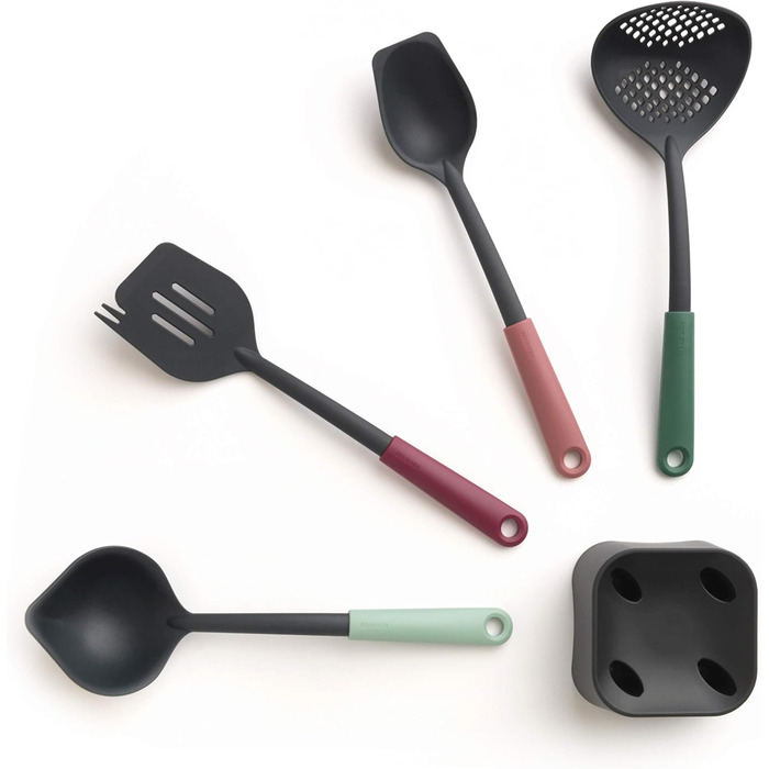 Набір кухонних аксесуарів Brabantia Tasty+ з підставкою